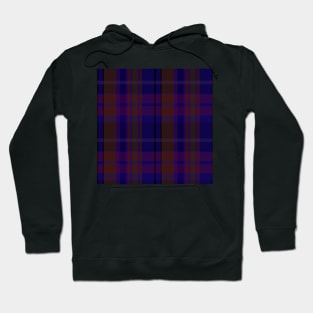 Gothic Aesthetic Conall 1 Hand Drawn Textured Plaid Pattern Hoodie